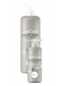 BBCOS Post Color Shampoo - Кератиновый шампунь для окрашенных волос, 1000 мл.