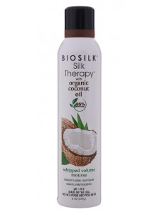 Biosilk Silk Therapy with Coconut Oil Whipped Volume Mousse - Мусс для объема, 237 мл