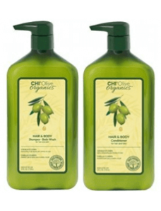CHI Olive Organics - Набор для волос Шампунь Кондиционер с маслом оливы 340 мл*2
