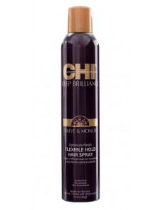 CHI Deep Brilliance Flex & Hold Hairspray - Лак для волос, 284 г