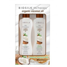 Biosilk Silk therapy Coconut Kit - Набор Шелковая терапия на основе кокосового масла 