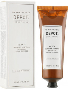 Depot 106 Dandruff Control Intensive Cream Shampoo - Интенсивный шампунь против перхоти 125 мл