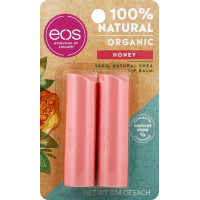 EOS Natural Shea Lip Balm Honey, 2 Pack -  Набор бальзамов для губ Мед
