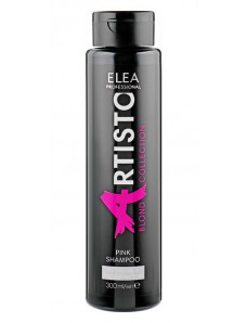 Elea Professional Artisto Pink Shampoo - Розовый тонирующий шампунь для волос 300 мл