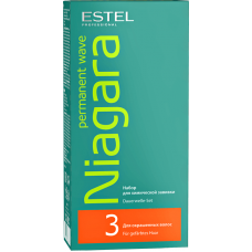 Estel Professional Niagara Permanent Wave № 3 - Набор для химической завивки для окрашенных волос