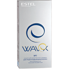 Estel Professional Wavex № 1- Набор для химической завивки для трудноподдающихся волос