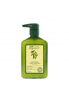 CHI Olive Organics Hair and Body Shampoo 350 мл