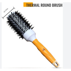 GKhair Thermal Round Brush - Термостойкий антистатический круглый керамический браш, 43 мм 