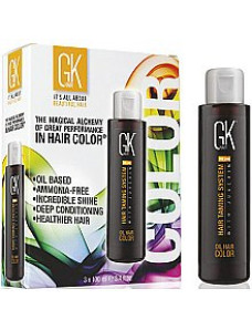 Безаммиачная масляная краска для волос с кератином - GKhair Oil Hair Color 100 мл