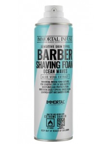 Immortal Infuse For Men Shaving Foam - Піна для гоління "Морський бриз", 500 мл Immortal Infuse For Men Shaving Foam - Піна для гоління "Морський бриз", 500 мл