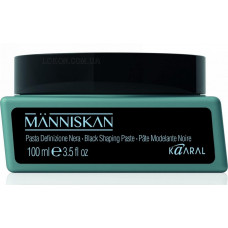 Manniskan Черная моделирующая паста для укладки волос, 100 мл