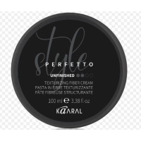 Kaaral Style Perfetto Unfinished Texturizing Fiber Cream - Волокнистая паста для текстурирования волос  80 мл