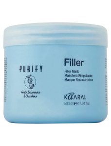 Kaaral Purify Filler Mask - Маска-филлер для волос с кератином и гиалуроновой кислотой 