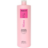 Kaaral Purify Volume Shampoo - Шампунь для тонких волос с маслом миндаля, экстрактами бамбука и женьшеня, 1000 мл