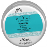 Kaaral Style Perfetto Crystal Water Wax - Воск для волос с блеском на водной основе 80 мл