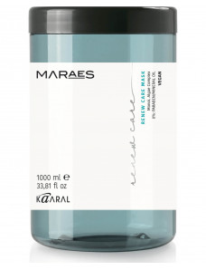 Kaaral Maraes Renew Care Mask - Маска для восстановления волос с комплексом водорослей, 1000 мл