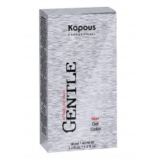 Kapous Professional Гель-краска Gentlemen для волос для мужчин без аммония, 80 мл