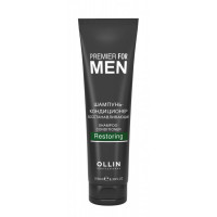Ollin Professional Premier For Men Shampoo-Conditioner Restoring - Шампунь-кондиционер восстанавливающий 250 мл
