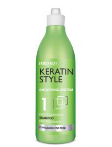 Prosalon Keratin Style - Глубоко очищающий шампунь, 275 мл