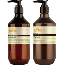 Angel Professional Provence Verbena Oil Control - НАБОР для контроля жирности кожи головы с экстрактом вербены 400 мл *2