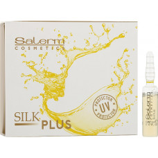 Salerm Silk Plus - Средство в ампулах для защиты волос и кожи 12*5мл