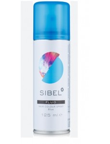 Fluo Hair Clour blue Спрей тонирующий для волос синий, 125 мл.