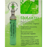 Salerm Ампулы с растительной плацентой, 4 Х 13 мл.