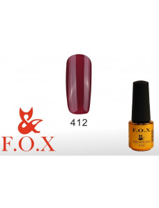 F.O.X Pigment тон 412 Гель-лак для ногтей, 6 мл