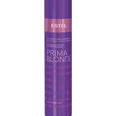 Estel Prima Blond - Серебристый шампунь для холодных оттенков блонд