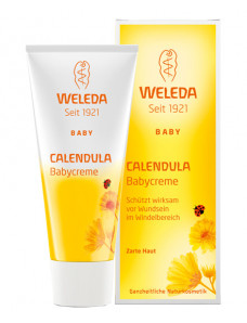 Weleda Крем для младенцев с календулой для защиты кожи в области пеленания(Calendula Babycreme) 75 мл
