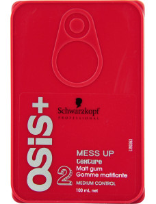 Schwarzkopf Professional Osis+ Mess Up Matt Gum Воск для волос с матовым эффектом, 100 мл