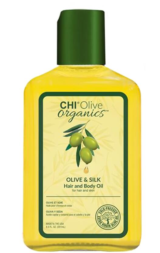 CHI-Olive-Organics-Olive-and-Silk-Hair-and-Body-Oil-maslo