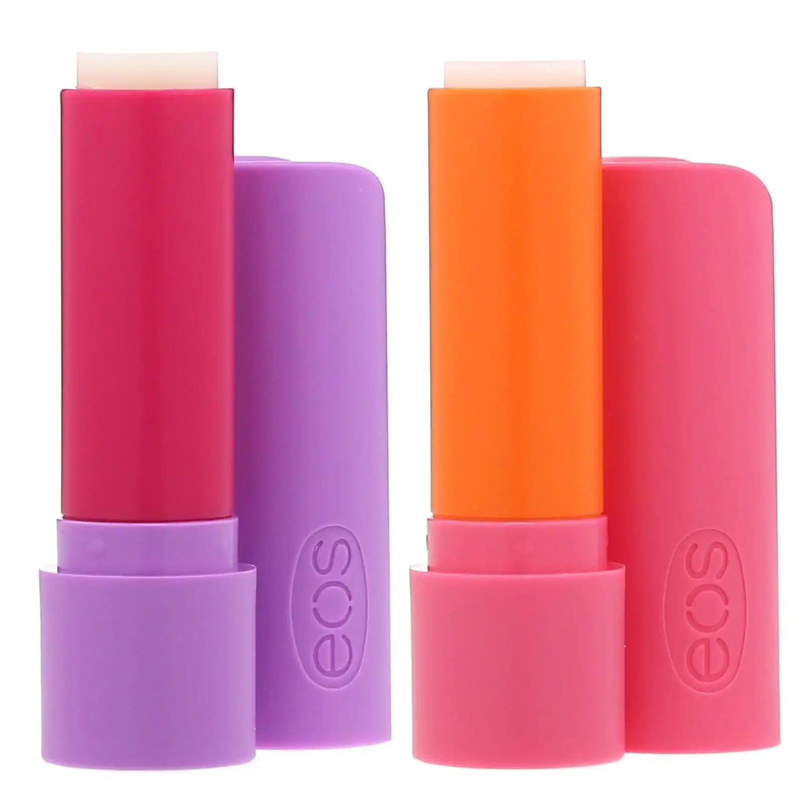 EOS-Super-Soft-Shea-Lip-Balm-Strawberry-Peach-Toasted-Marshmallow EOS Lip Balm 2 Pack - Бальзам для губ
