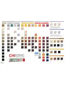 CHI Ionic Permanent Hair Color - Фарб карта палитра