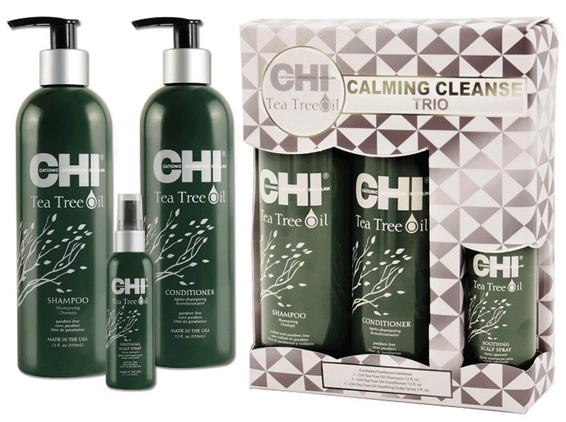 nabor-dlja-volos-chajnoe-derevo-chi-tea-tree-oil-calming-cleanse-trio