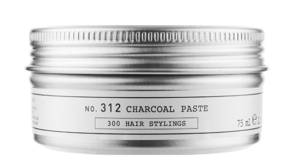 Depot 312 Chorcoal Paste - Паста для волос из древесного угля сильной фиксации, 75 мл