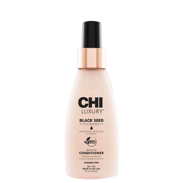 CHI Luxury Black Seed Oil Leave-In Conditioner - Несмываемый кондиционер с маслом черного тмина, 118 мл