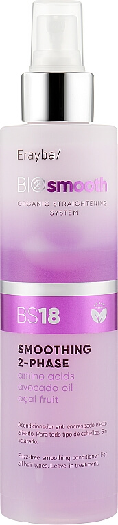 Erayba BS18 Smoothing Spray - Двухфазный спрей-кондиционер для выпрямления волос 500 мл