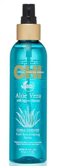 Спрей для возрождения кудрей CHI Aloe Vera Curl Reactivating Spray CHI Aloe Vera Curl Reactivating Spray - Спрей для відродження кучерів, 177 мл — изображение 1
