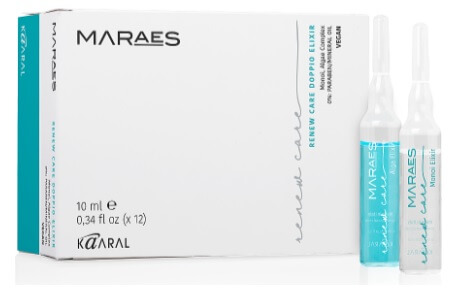 Kaaral Maraes Renew Care Doppio Elixir - Эликсир для восстановления волос с комплексом водорослей 12*10 ml