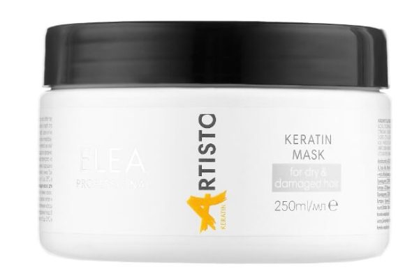 Elea Professional Artisto Keratin Mask - Маска для волос восстанавливающая с кератином 1100 мл