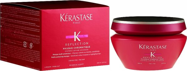 Kerastase Reflection Masque Chromatique - Маска для защиты цвета тонких окрашенных волос, 200 мл