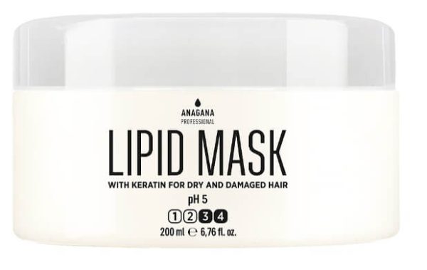 Anagana Professional Lipid Mask - Маска "Ліпідна" з кератином, 200 мл