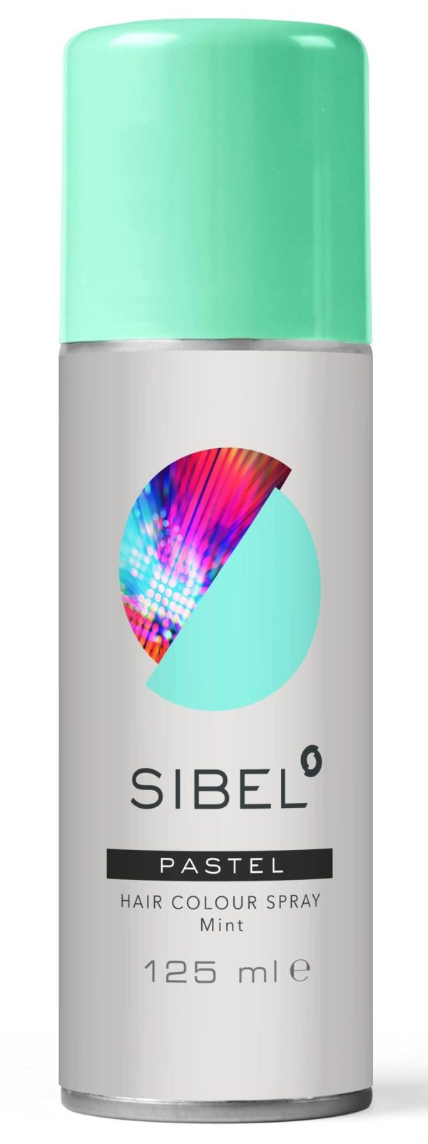 Sibel PASTEL Hair Colour Spray - Спрей для волос окрашивающий Мятный, 125 мл