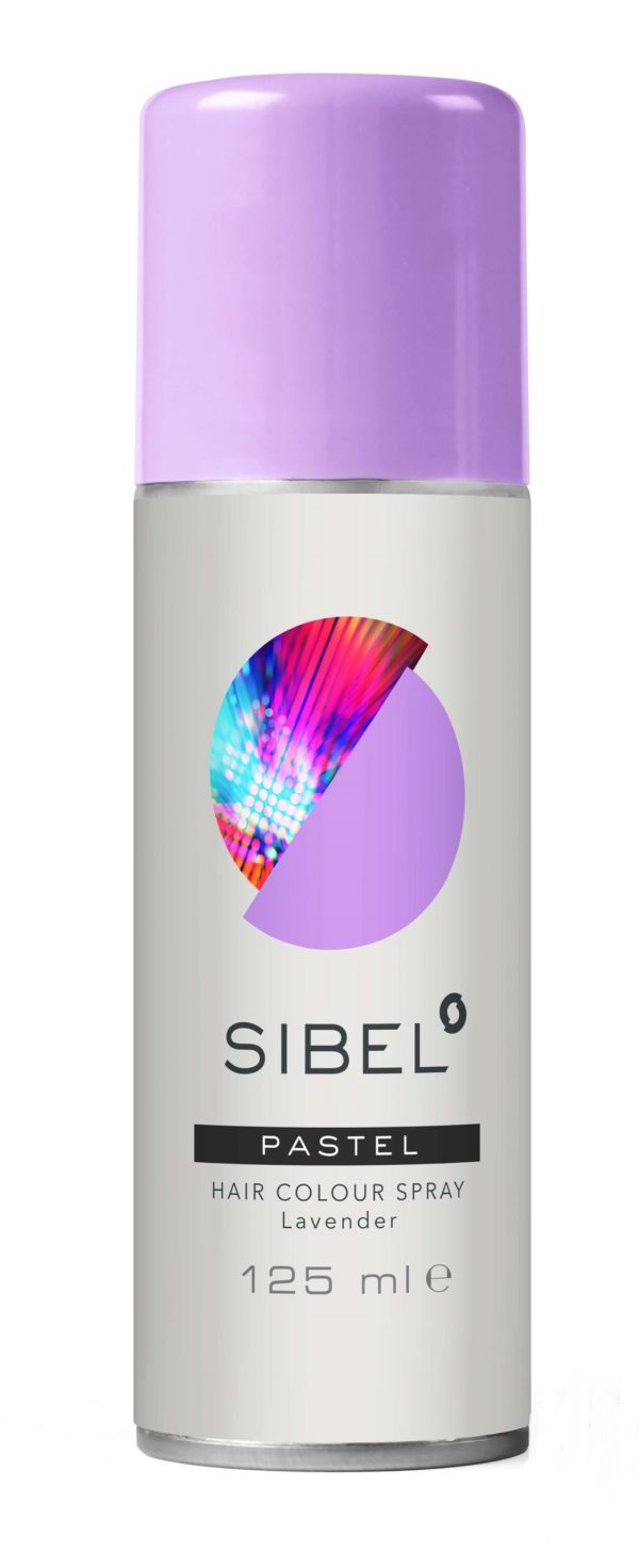 Sibel PASTEL Hair Colour Spray - Спрей для волос пастельный Лаванда, 125 мл