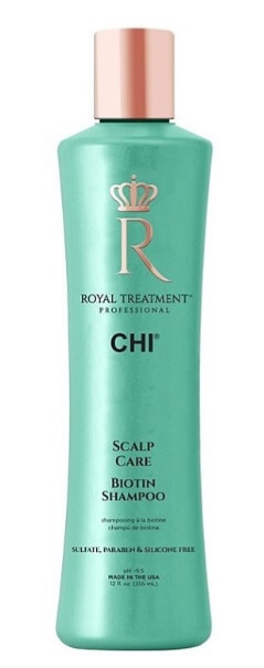 Chi Royal Treatment Scalp Care Biotin Shampoo  Шампунь для чутливої шкіри голови, 350 мл