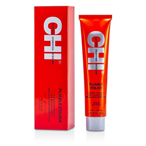 CHI Pliable Polish Weightless Styling Paste - Легкая перламутровая паста для укладки - эффект мокрых волос 90 гр