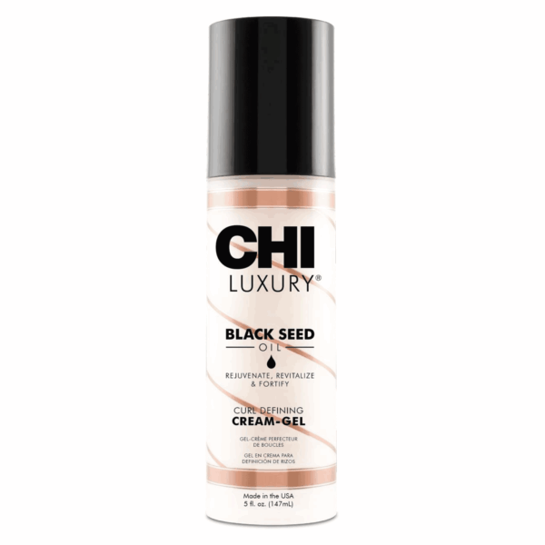 Chi Luxury Black Seed Oil Curl Defining Cream-Gel - Несмываемый крем для кудрявых волос, 147 мл