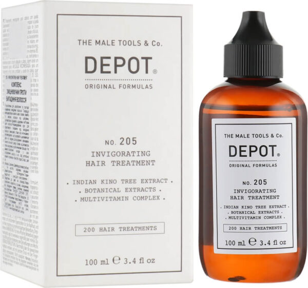 Depot 205 Invigorating Hair Treatment - Укрепляющий комплекс против выпадения 100 мл