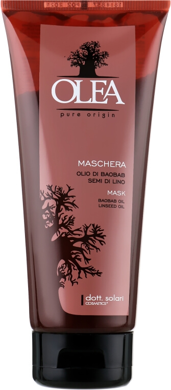 Dott. Solari Olea Mask - Восстанавливающая маска с маслами баобаба и семени льна